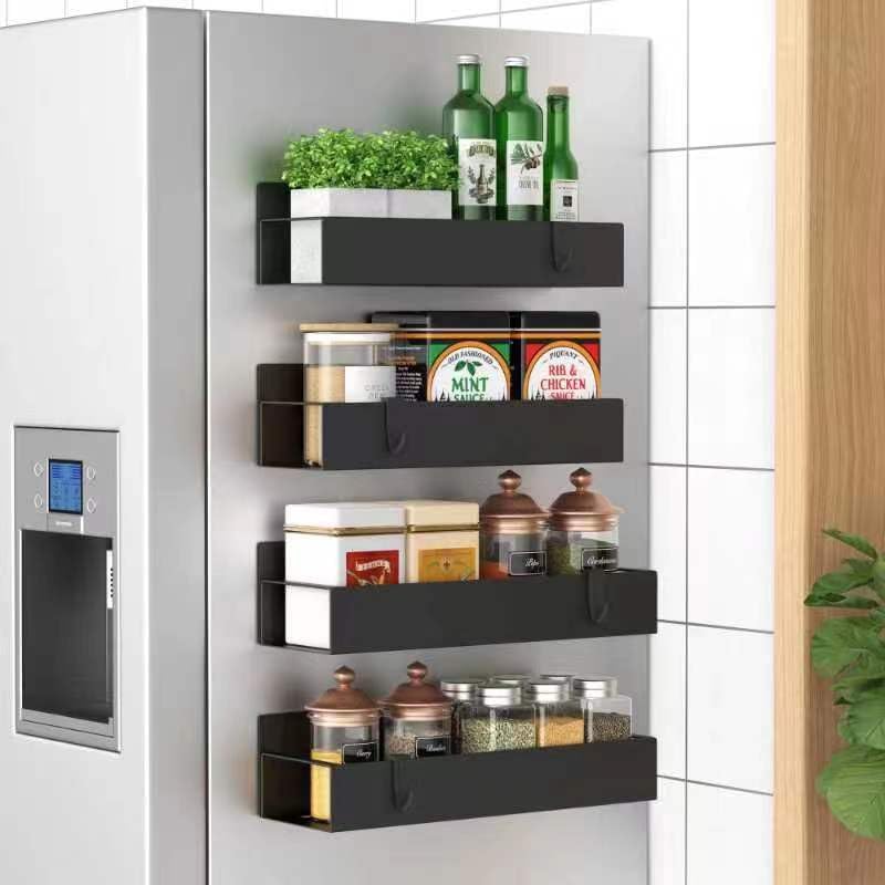 4 Pack Magnetic Spice Storage Rack