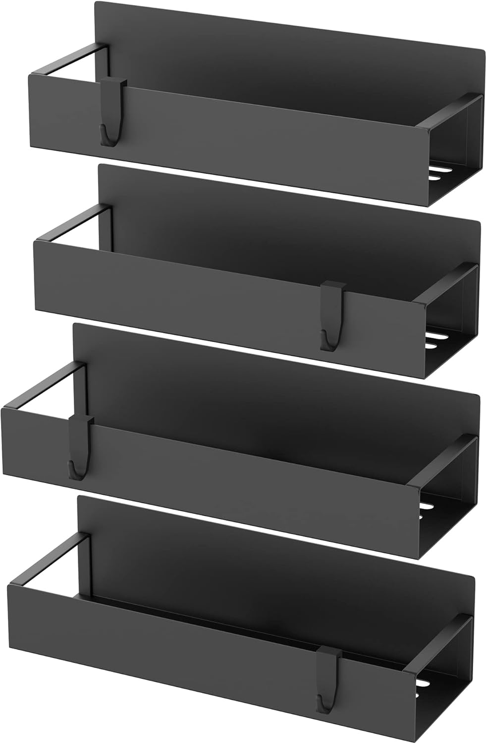 4 Pack Magnetic Spice Storage Rack