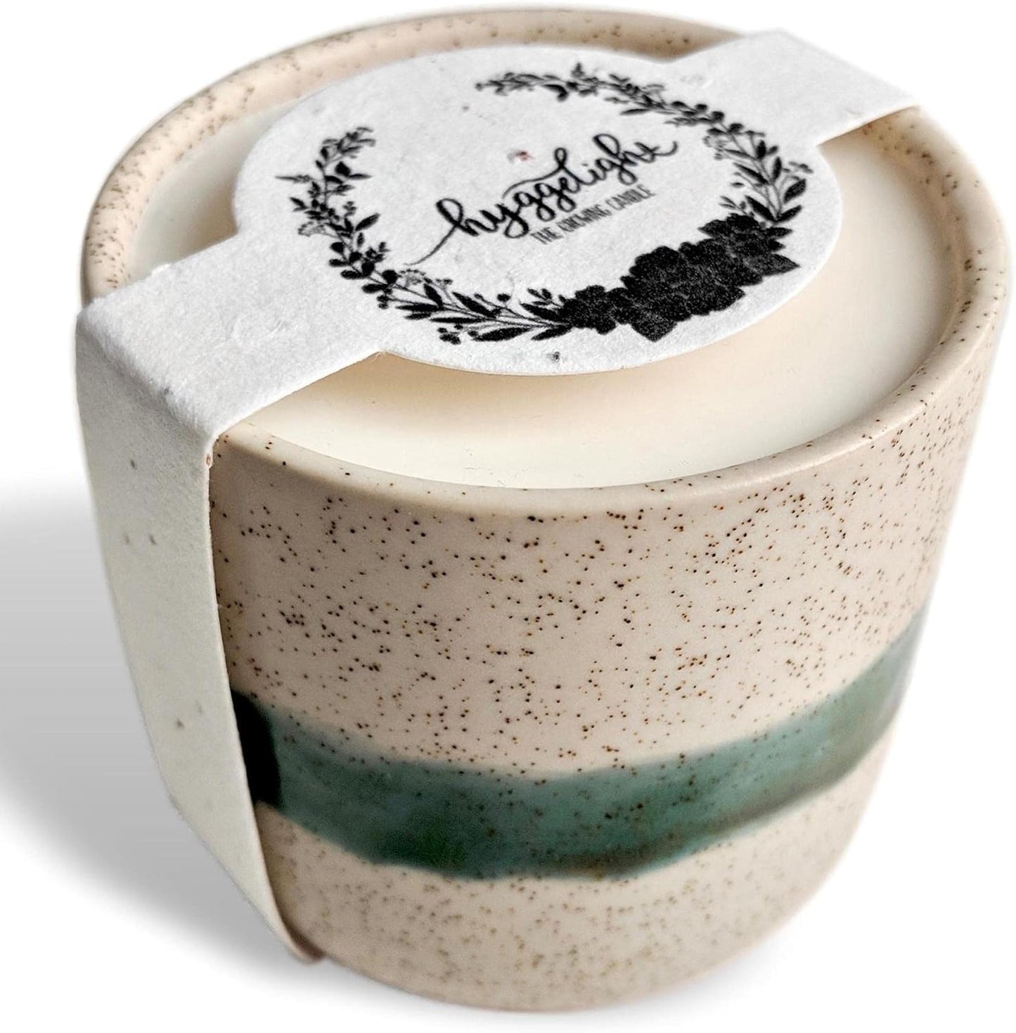 The Growing Candle, from Flame to Flower, Sandalwood & Vanilla Scented, Non-Toxic, 100% Soy Wax, Indoor Wildflower Garden, Aromatherapy Gift for Women, 8.5oz, 45-50 Hr Burn Time, Edith